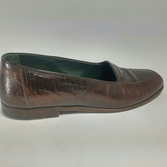 Gucci lizard Skin Brown Loafer Drivers 41 D - realvibe.in display picture 3
